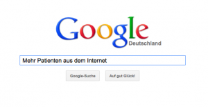 Internetwerbung für Ärzte